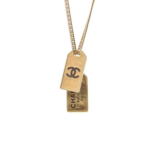 chanel for dog|chanel dog tag necklace.